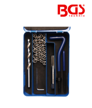 Set Helicoil pentru reparatii filete M8x1.25 - 29 piese BGS Technic 1954 Set Helicoil pentru reparatii filete M8x1.25 - 29 piese BGS Technic 1954