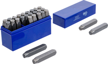 Set poansoane / pansoane cu litere A la Z / 10mm DIN 1451 BGS Technic 2035 Set poansoane / pansoane cu litere A la Z / 10mm DIN 1451 BGS Technic 2035