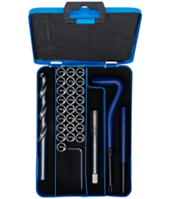 Set Helicoil pentru reparatii filete M9x1.25 - 29 piese BGS Technic 9435 Set Helicoil pentru reparatii filete M9x1.25 - 29 piese BGS Technic 9435