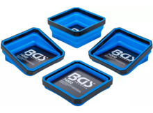 Set 4 tavi magnetice pliabile 115x115x50mm / 4 buc BGS Technic 74502 Set 4 tavi magnetice pliabile 115x115x50mm / 4 buc BGS Technic 74502