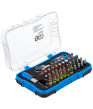 Set biti + antrenor clichet 1/4" 43piese BGS Technic 74299 Set biti + antrenor clichet 1/4" 43piese BGS Technic 74299