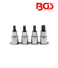 Set biti torx 1/2" - 4 piese BGS Technic 8886 Set biti torx 1/2" - 4 piese BGS Technic 8886