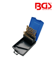 Set burghie HSS-G 1-10mm - 19 piese BGS Technic 2013 Set burghie HSS-G 1-10mm - 19 piese BGS Technic 2013