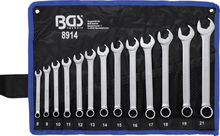 Set chei combinate cu clichet 8 - 21 mm 13 piese BGS Technic 8914