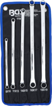 Set chei inelare duble extra-lungi 8-19mm 5 piese  Set chei inelare duble extra-lungi 8-19mm 5 piese