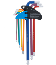 Set chei tip L extra lunga 1.5-10mm 9 piese BGS Technic 74453 Set chei tip L extra lunga 1.5-10mm 9 piese BGS Technic 74453