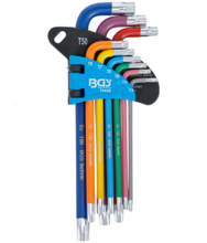 Set chei tip L Profil T T10-T50 9 piese BGS Technic 74458 Set chei tip L Profil T T10-T50 9 piese BGS Technic 74458