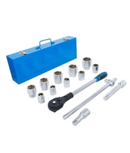 Set chei tubulare 3/4" 14 piese BGS Technic 1206 Set chei tubulare 3/4" 14 piese BGS Technic 1206