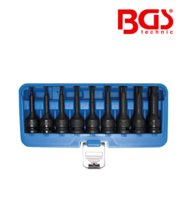 Set cu biti de impact Torx 1/2" BGS Technic 5480 Set cu biti de impact Torx 1/2" BGS Technic 5480