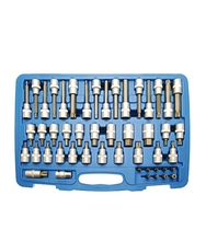 Set cu biti imbus, torx, spline XZN 1/2" - 49 piese BGS Technic 5188  Set cu biti imbus, torx, spline XZN 1/2" - 49 piese BGS Technic 5188