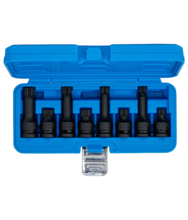 Set cu biti spline XZN 1/2" - 8 piese BGS Technic 5381 Set cu biti spline XZN 1/2" - 8 piese BGS Technic 5381