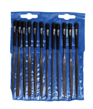 Set de 12 pile subtiri diferite dimensiuni BGS Technic Set de 12 pile subtiri diferite dimensiuni BGS Technic