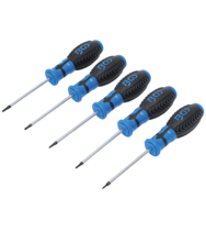 Set de surubelnite Torx cu gaura BGS Technic 5 piese 6826 Set de surubelnite Torx cu gaura BGS Technic 5 piese 6826
