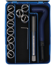 Set Helicoil pentru reparatii filete M16x1.5 - 12 piese BGS 9432 Set Helicoil pentru reparatii filete M16x1.5 - 12 piese BGS 9432