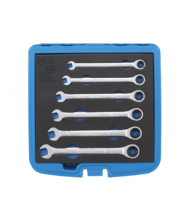 Chei combinate cu clichet metrice 8-13mm BGS Technic (6 piese) Chei combinate cu clichet metrice 8-13mm BGS Technic (6 piese)