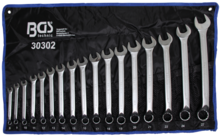 Chei combinate Spanner 8 - 27mm BGS Technic (17 piese) 