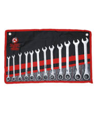 Set chei combinate cu clicket 12 piese BGS Technic 30001 Set chei combinate cu clicket 12 piese BGS Technic 30001