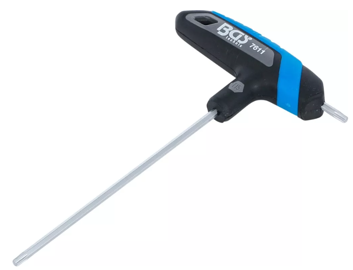 Surubelnita torx T15 cu maner in T BGS Technic 7611 Surubelnita torx T15 cu maner in T BGS Technic 7611