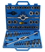 Trusa cu filiere si tarozi in inch BGS Technic Trusa cu filiere si tarozi in inch BGS Technic