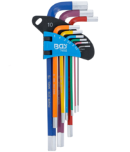 Set chei tip L 1.5-10mm 9 piese BGS Technic 74455