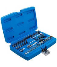 Trusa de scule cu tubulare "Gear Lock" 1/4" 39 piese BGS Technic 2151 Trusa de scule cu tubulare "Gear Lock" 1/4" 39 piese BGS Technic 2151