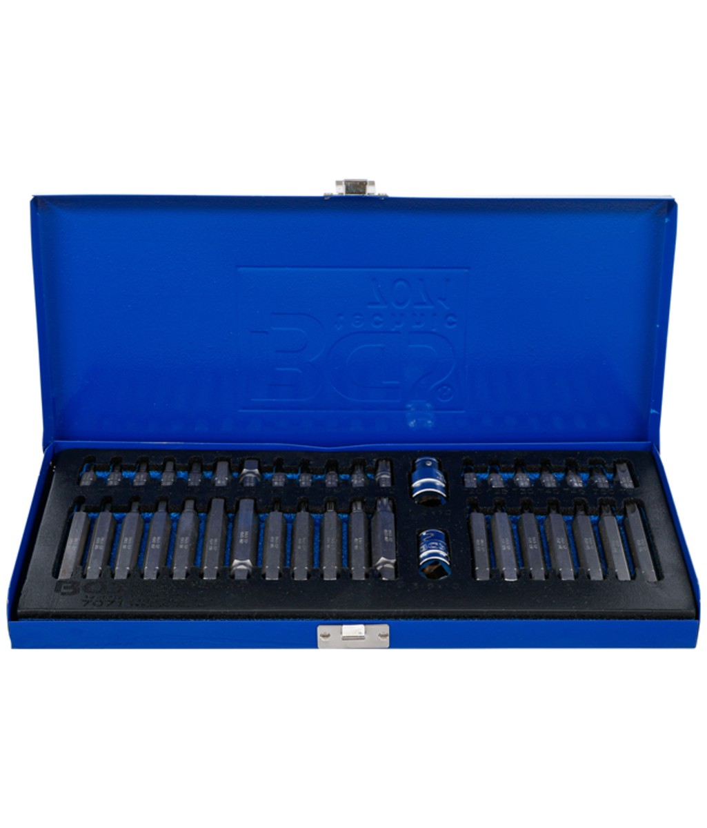 Trusa biti Torx - Spline - Imbus 3/8" - 1/2" BGS Technic 7071 Trusa biti Torx - Spline - Imbus 3/8" - 1/2" BGS Technic 7071