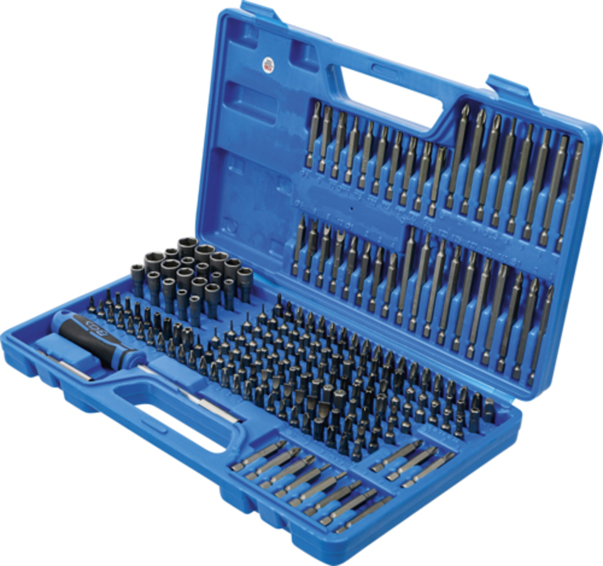 Set biti universali de siguranta 1/4" 208 piese BGS Technic 20103 Set biti universali de siguranta 1/4" 208 piese BGS Technic 20103