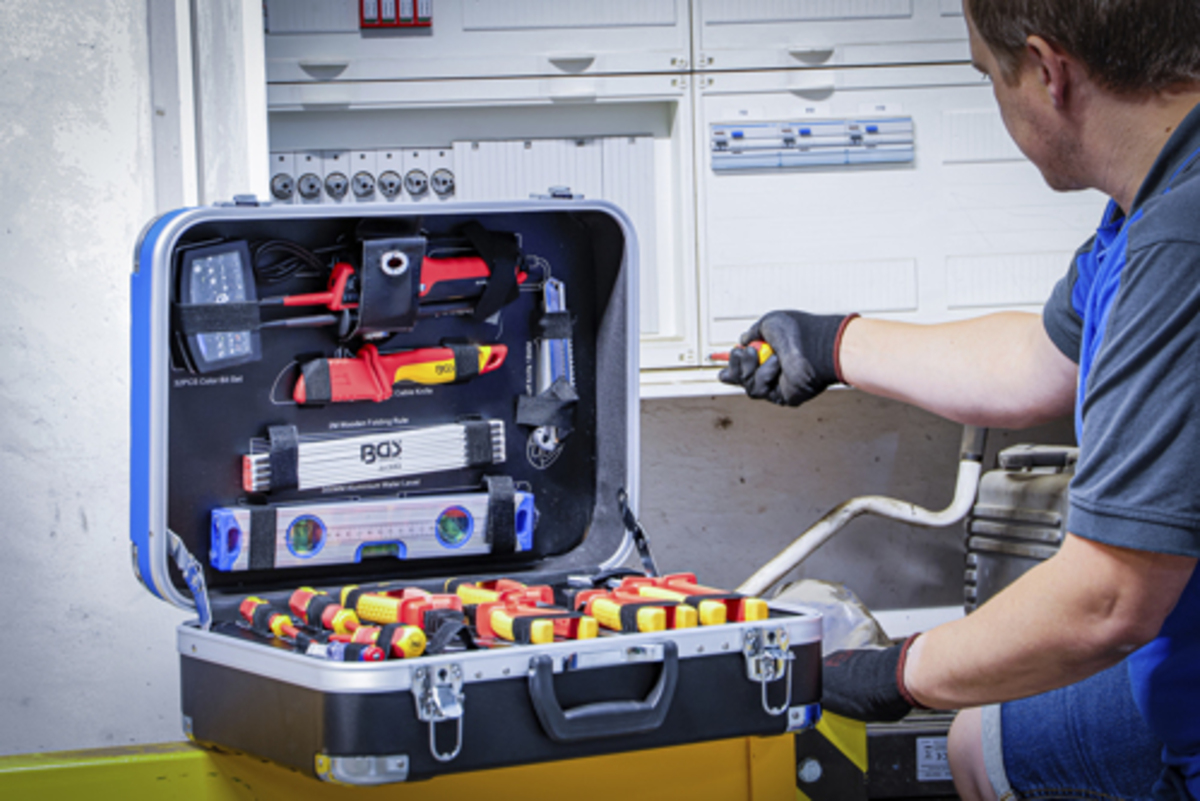 Trusa de scule pentru electricieni 188 piese BGS Technic 15503 Trusa de scule pentru electricieni 188 piese BGS Technic 15503