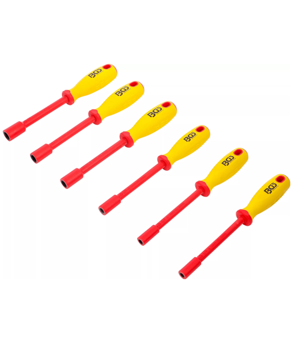 Set surubelnite pentru chei tubulare hexagonale cu protectie VDE 5.5-12mm 6 piese BGS Technic 71095
