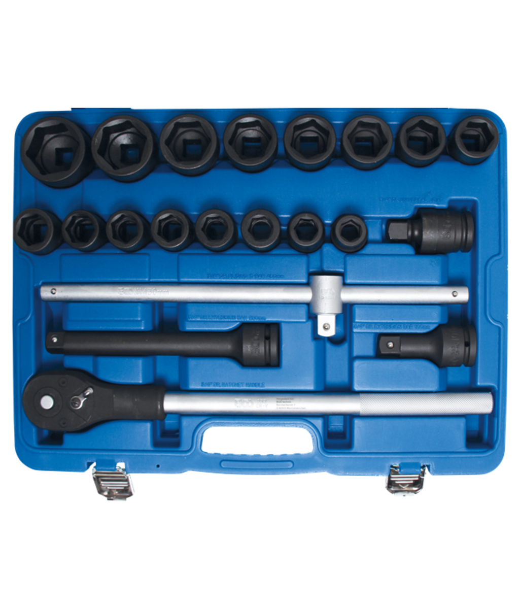 Trusa de scule 3/4" de forta Metric 21 piese BGS Technic 