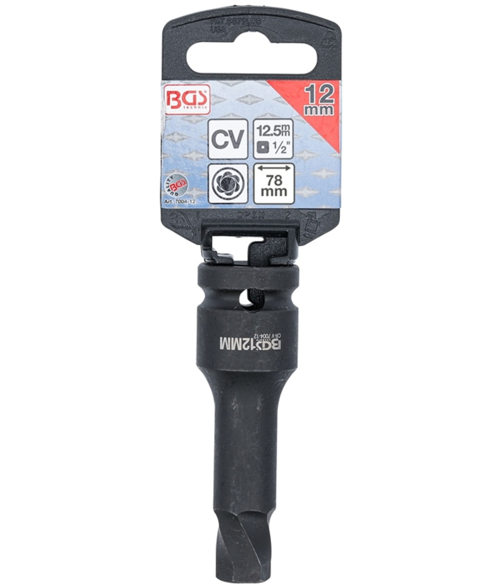 Extractor pentru suruburi deteriorate 1/2"-12mm BGS Technic 7004-12 Extractor pentru suruburi deteriorate 1/2"-12mm BGS Technic 7004-12