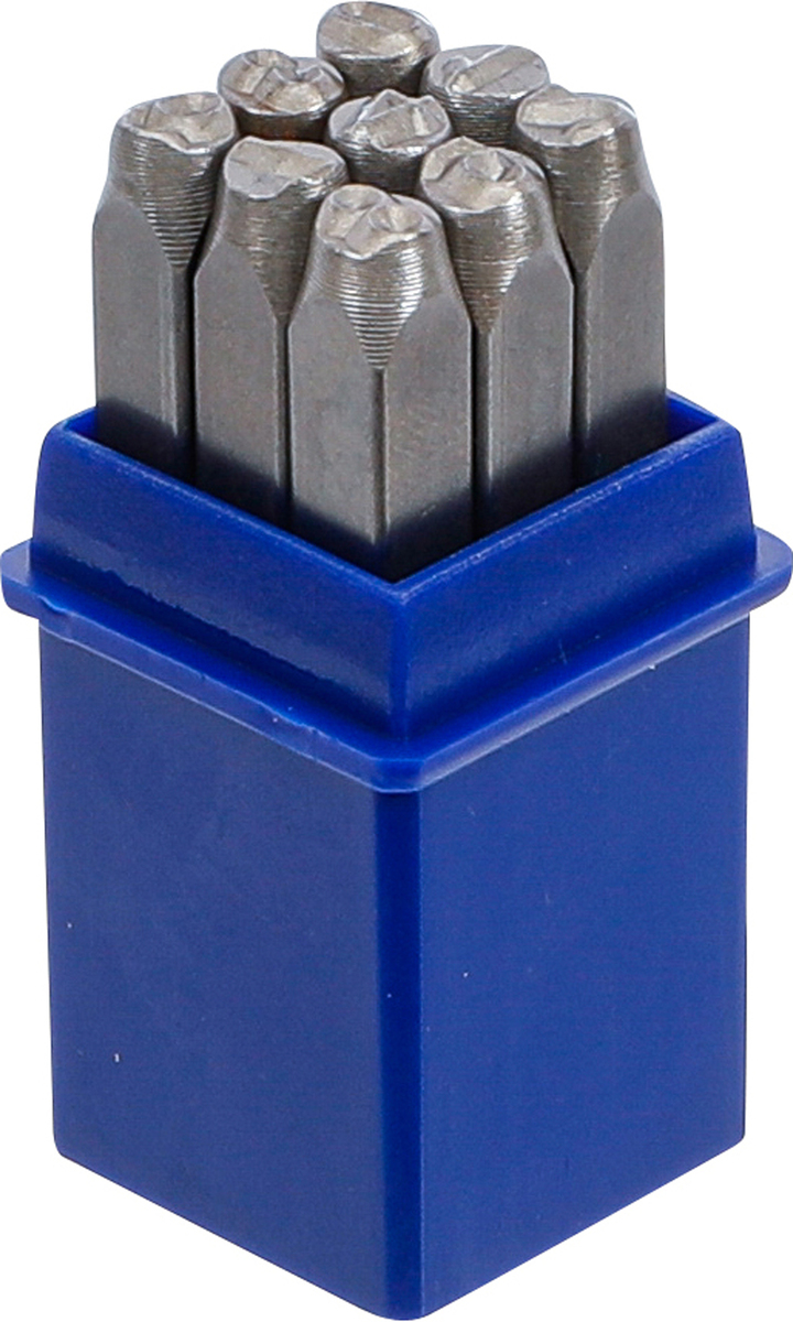 Set poansoane / pansoane cu cifre 0 la 8 / 5mm DIN 1451 BGS Technic 3035 Set poansoane / pansoane cu cifre 0 la 8 / 5mm DIN 1451 BGS Technic 3035