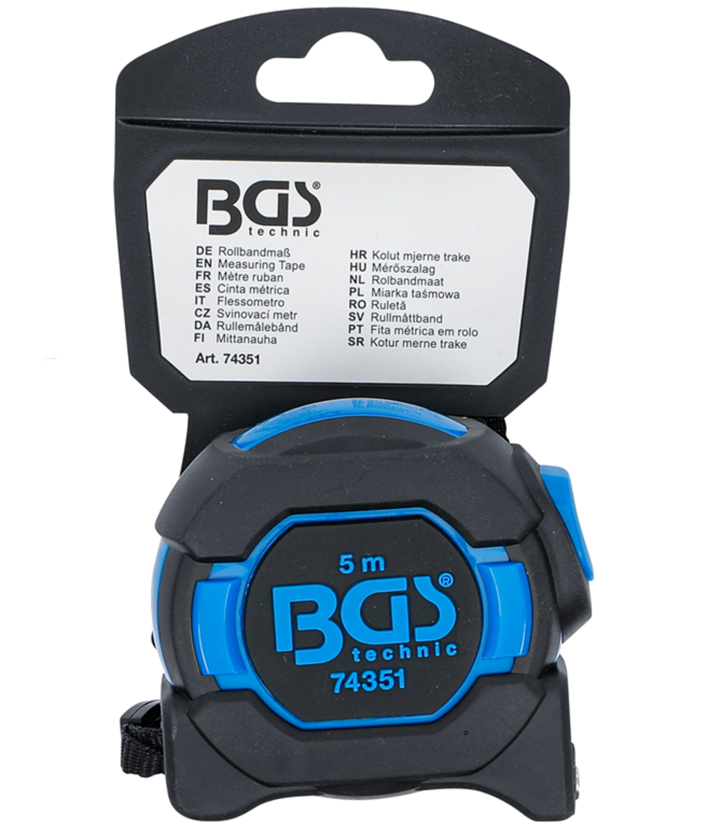 Ruleta 19mmx5m BGS Technic 74351 Ruleta 19mmx5m BGS Technic 74351