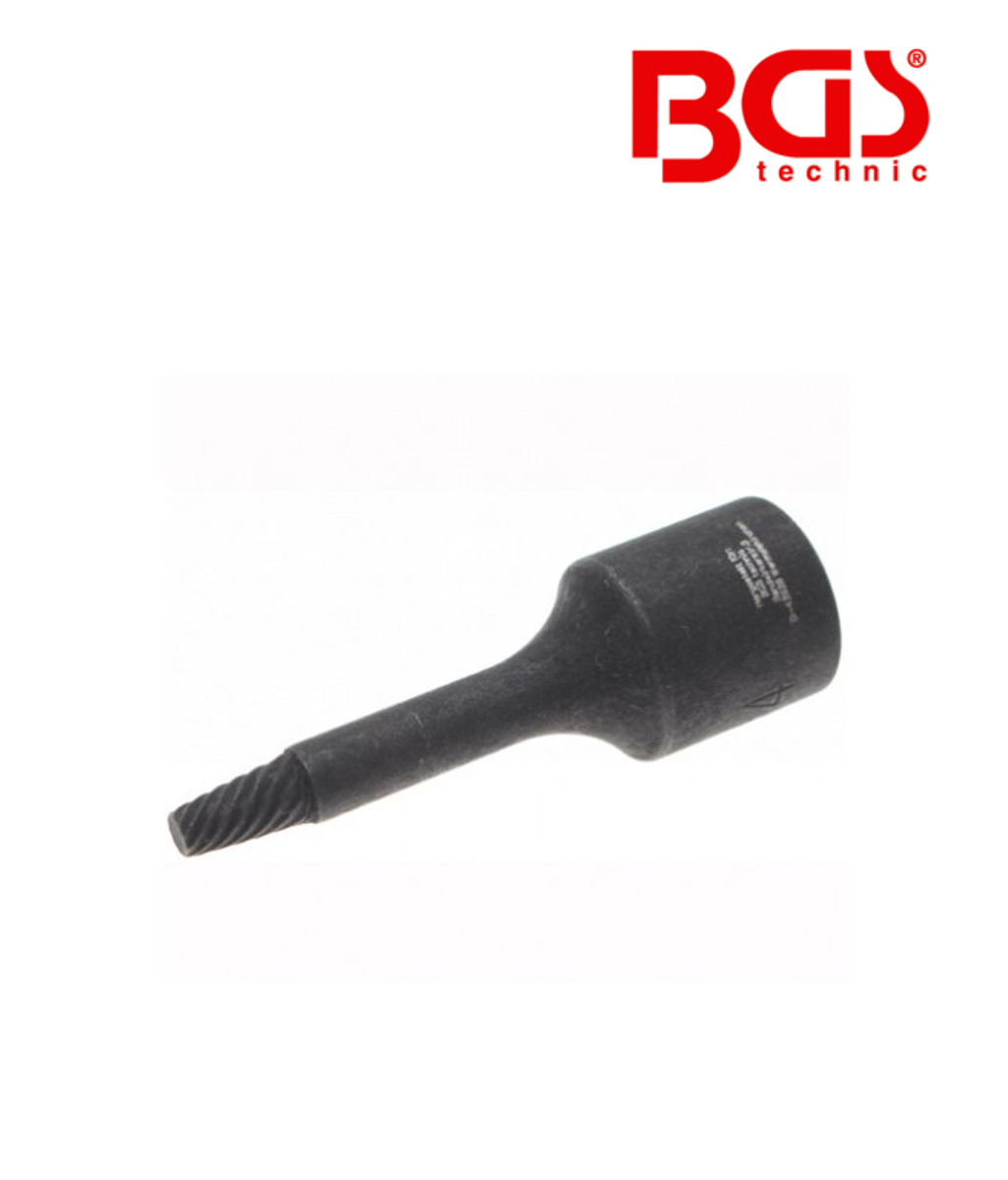 Extractor pentru suruburi deteriorate 4mm antrenare 3/8" BGS Technic 5281-4