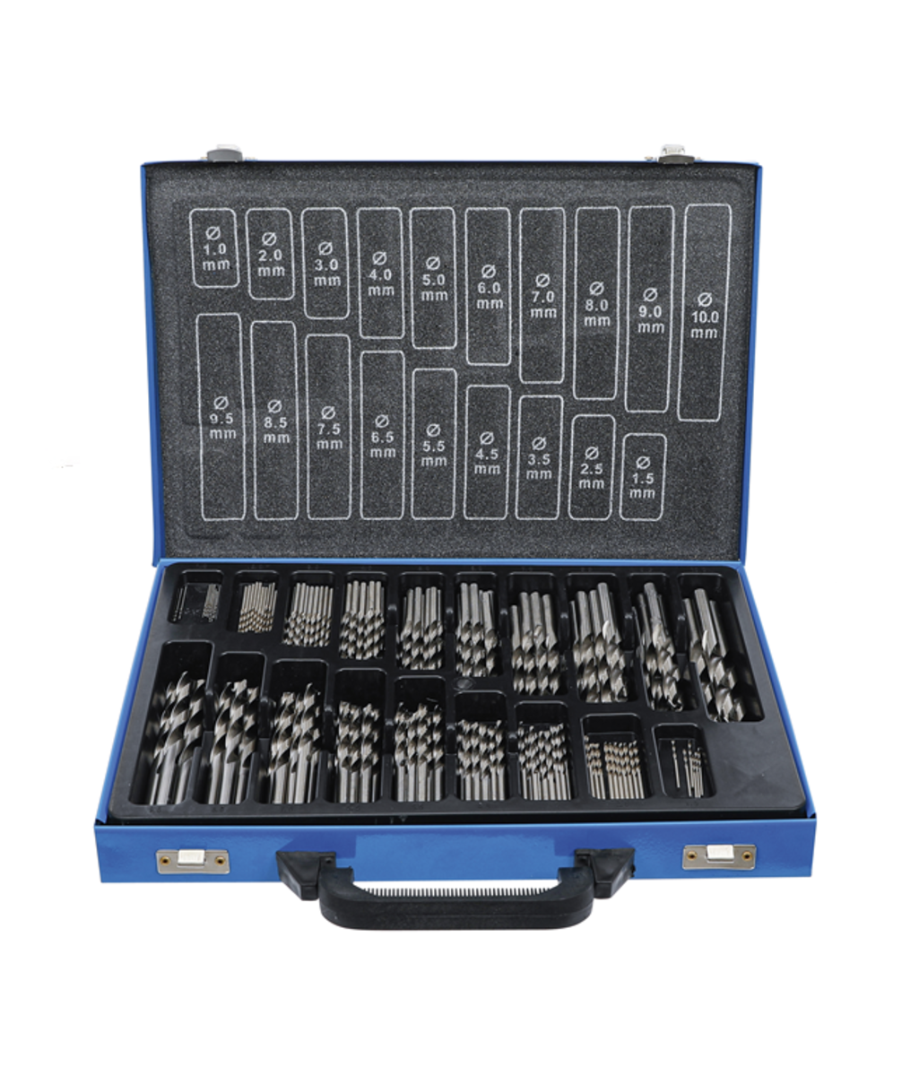 Set spirale 1-10mm HSS 170piese BGS Technic 1995 Set spirale 1-10mm HSS 170piese BGS Technic 1995