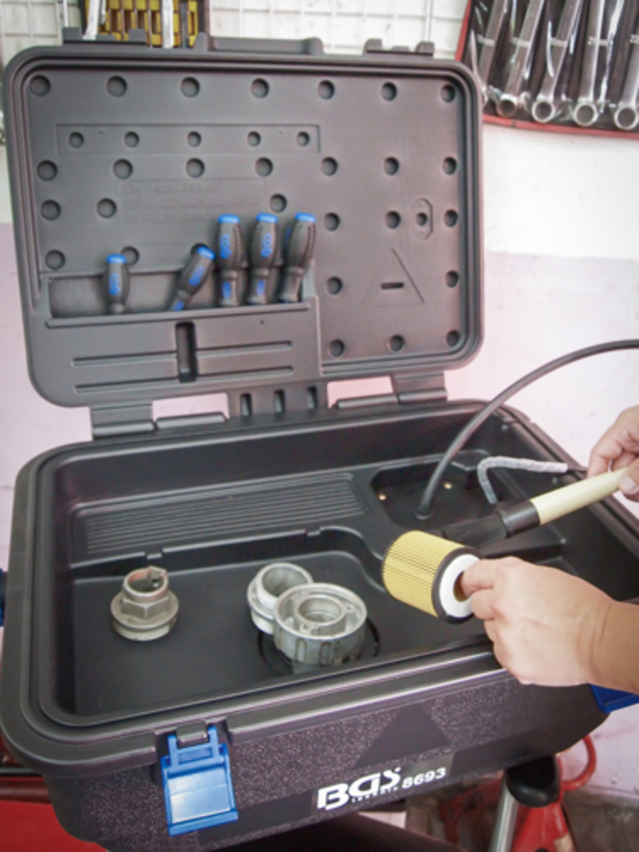 Cuva pentru curatarea pieselor mici 220V BGS Technic 8693