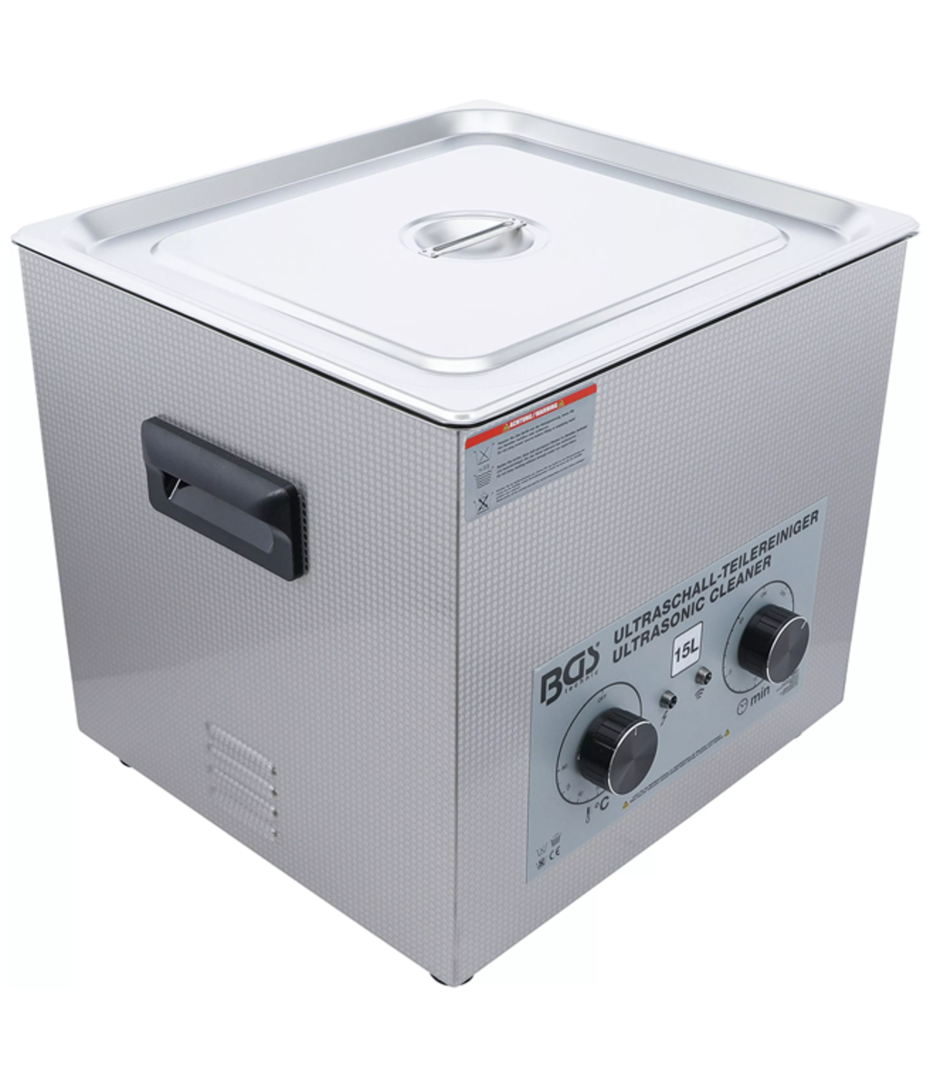 Cuva speciala pentru spalare piese cu ultrasunete 15 litri BGS Technic 6881 Cuva speciala pentru spalare piese cu ultrasunete 15 litri BGS Technic 6881