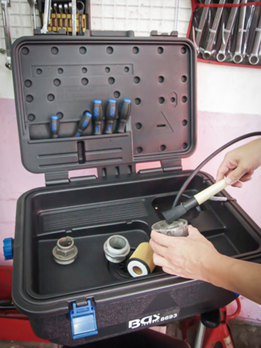 Cuva pentru curatarea pieselor mici 220V BGS Technic 8693