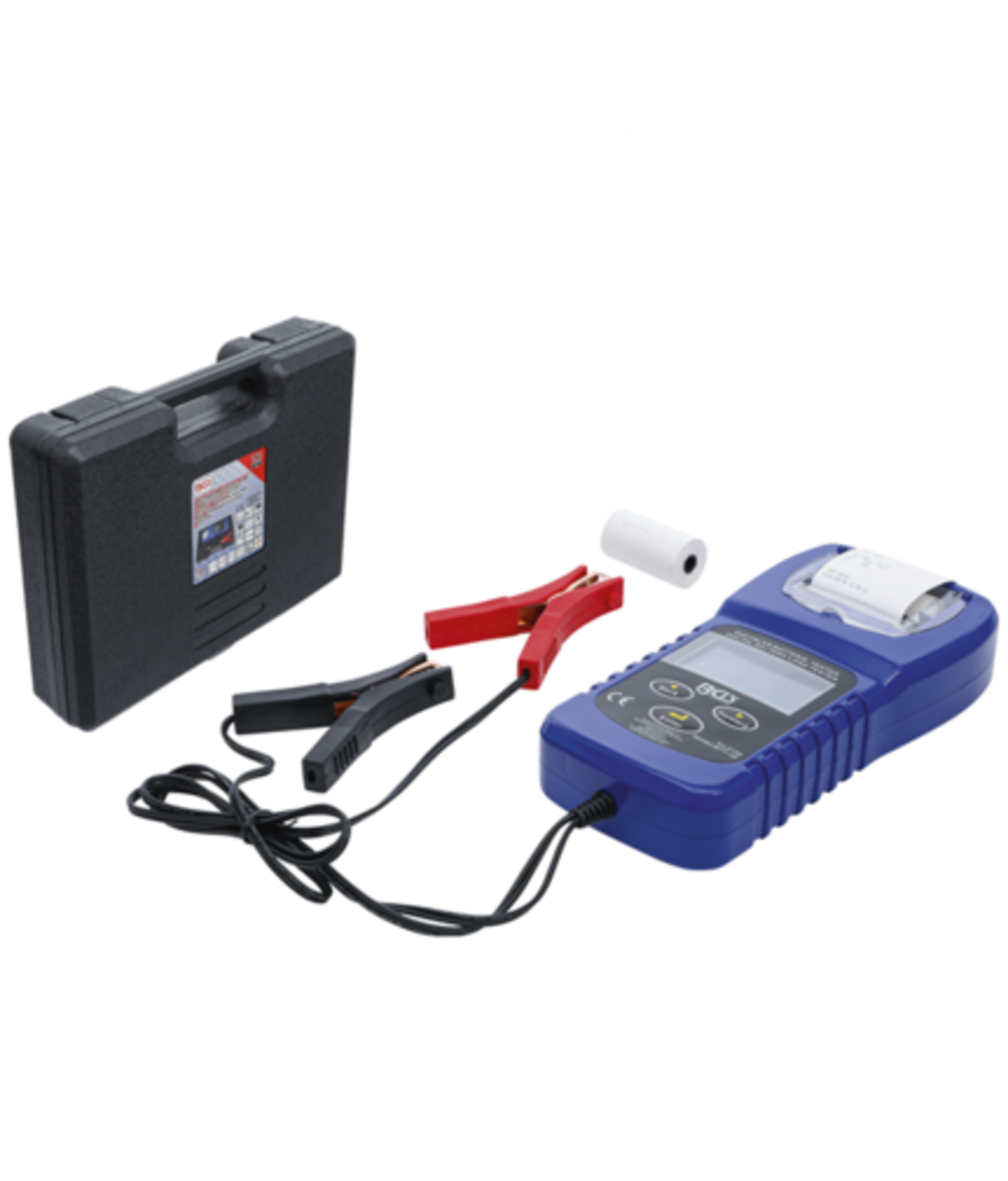 Tester digital de baterie cu imprimanta termica 12V BGS Technic 2133