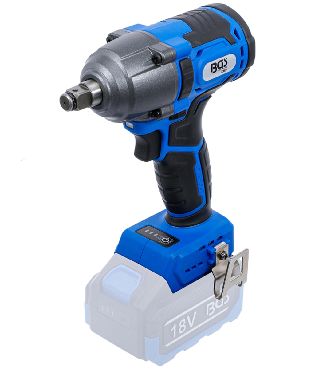 Masina de insurubat cu impact 1/2" 400Nm 18V fara acumulator BGS Technic 7362 Masina de insurubat cu impact 1/2" 400Nm 18V fara acumulator BGS Technic 7362