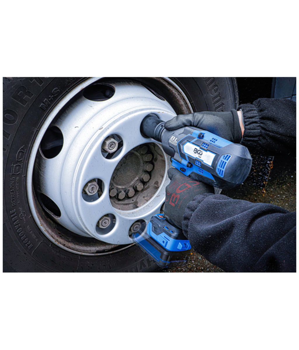 Masina de insurubat cu impact 3/4" 1200Nm 18V  fara acumulator BGS Technic 7364 Masina de insurubat cu impact 3/4" 1200Nm 18V  fara acumulator BGS Technic 7364