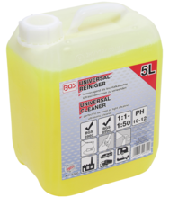 Solutie universala pentru aparat de curatare cu ultra-sunete 5 litri BGS 9380 Solutie universala pentru aparat de curatare cu ultra-sunete 5 litri BGS 9380