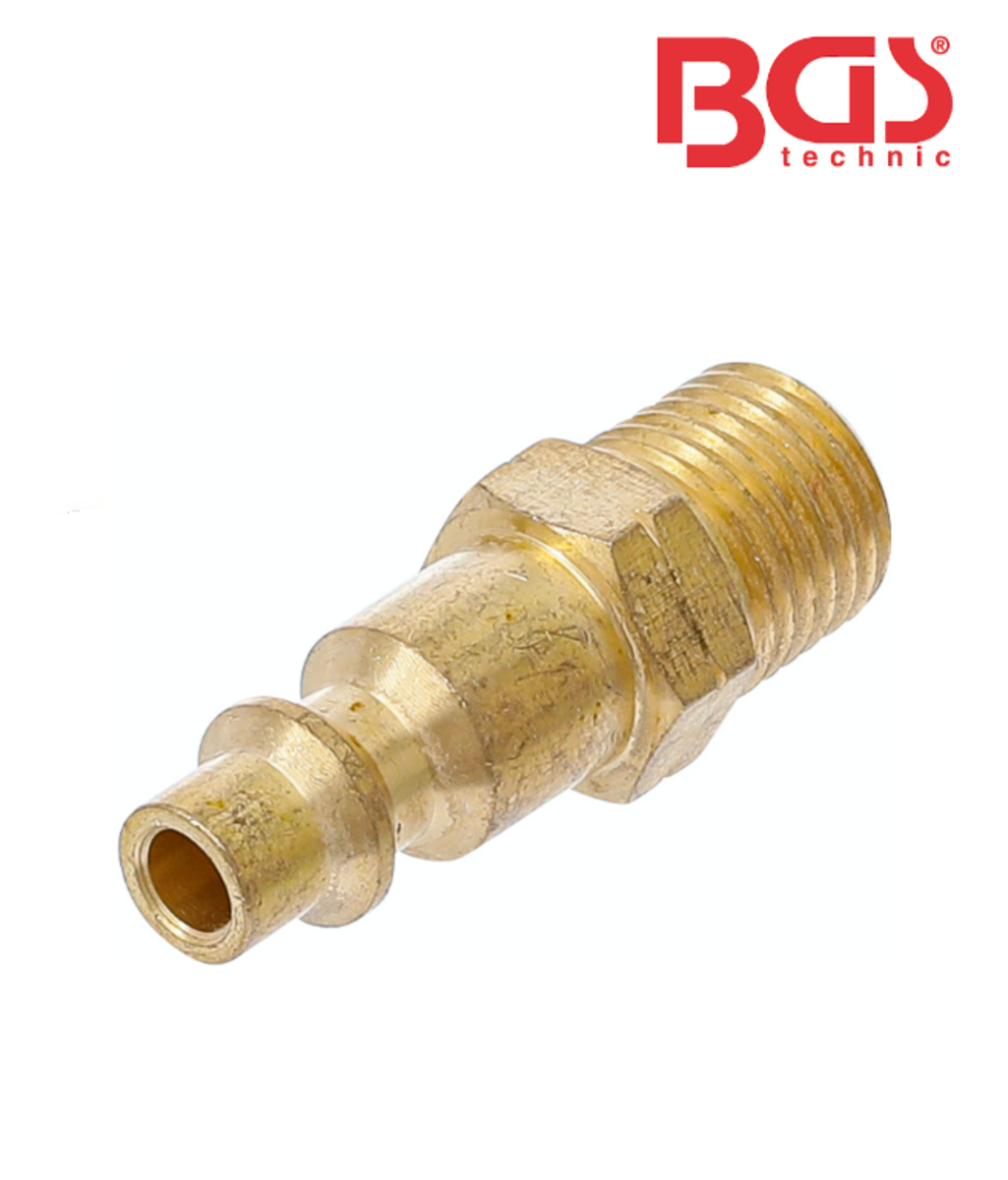 Cupla rapida din cupru pentru furtun Ø6.3mm cu filet exterior 1/4” BGS Technic 7056 Cupla rapida din cupru pentru furtun Ø6.3mm cu filet exterior 1/4” BGS Technic 7056