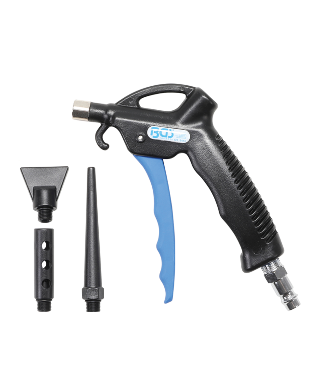 Pistol de suflat uscat si curatat cu aer comprimat lungime 100 mm BGS Technic 9413
