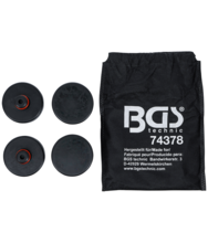 Set tampoane de cauciuc Tesla 3,S,X,Y 4 piese BGS Technic 74378 Set tampoane de cauciuc Tesla 3,S,X,Y 4 piese BGS Technic 74378