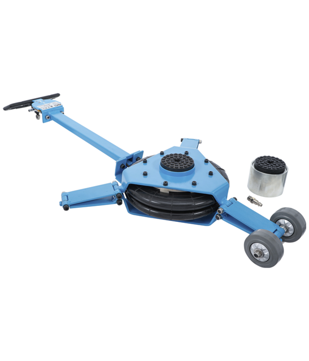 Cric cu perna de aer 2Tone cu inaltator talie joasa BGS Technic 71009