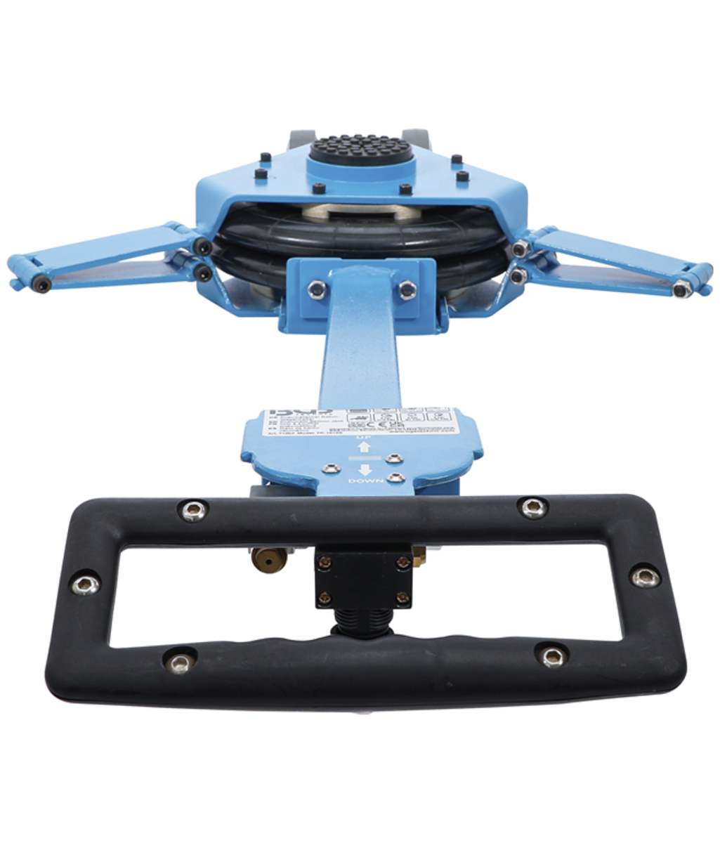 Cric cu perna de aer 2Tone cu inaltator talie joasa BGS Technic 71009