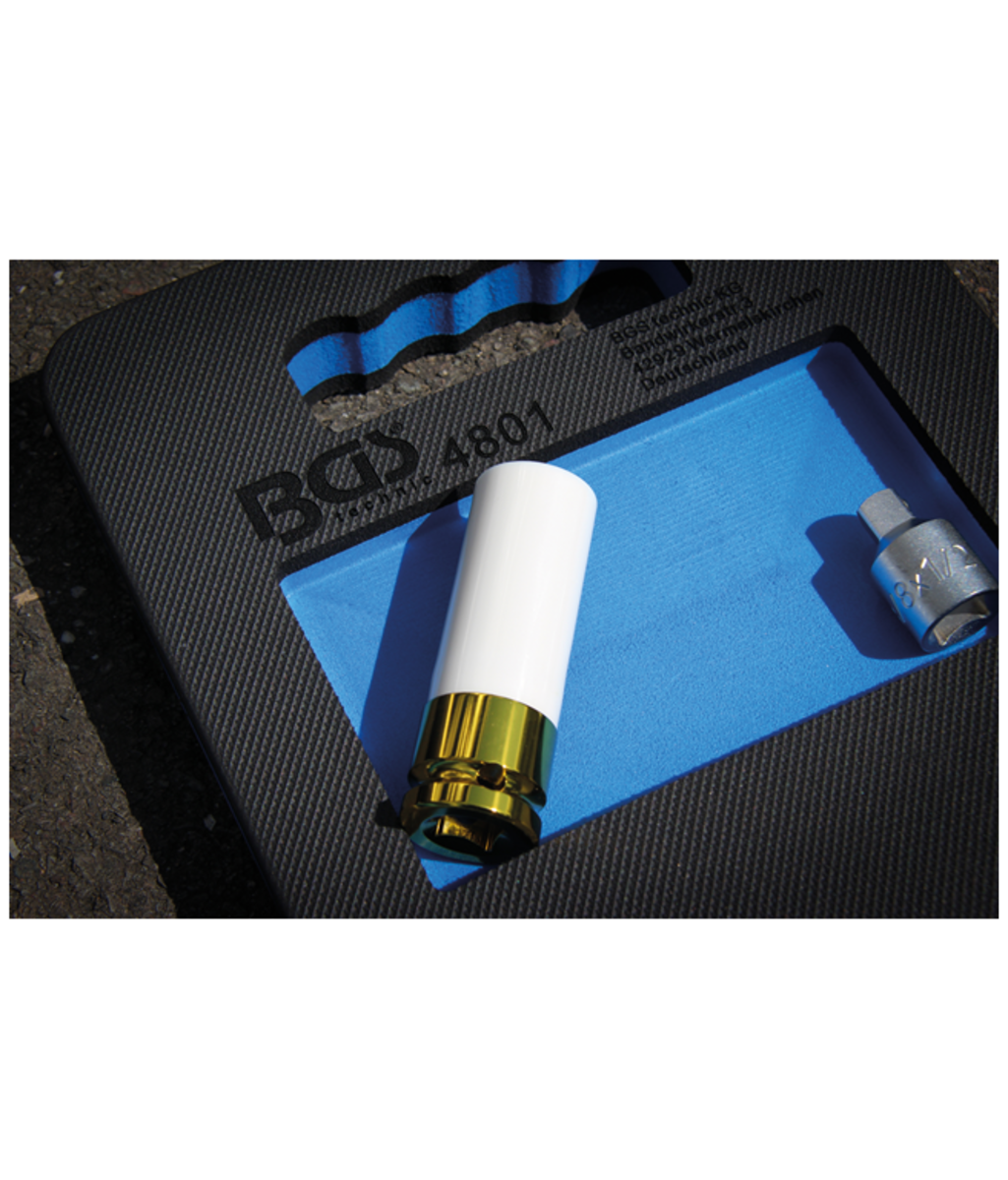 Pachet Cric crocodil hidraulic 1.5 tone din aluminiu + Accesorii BGS Technic 9680