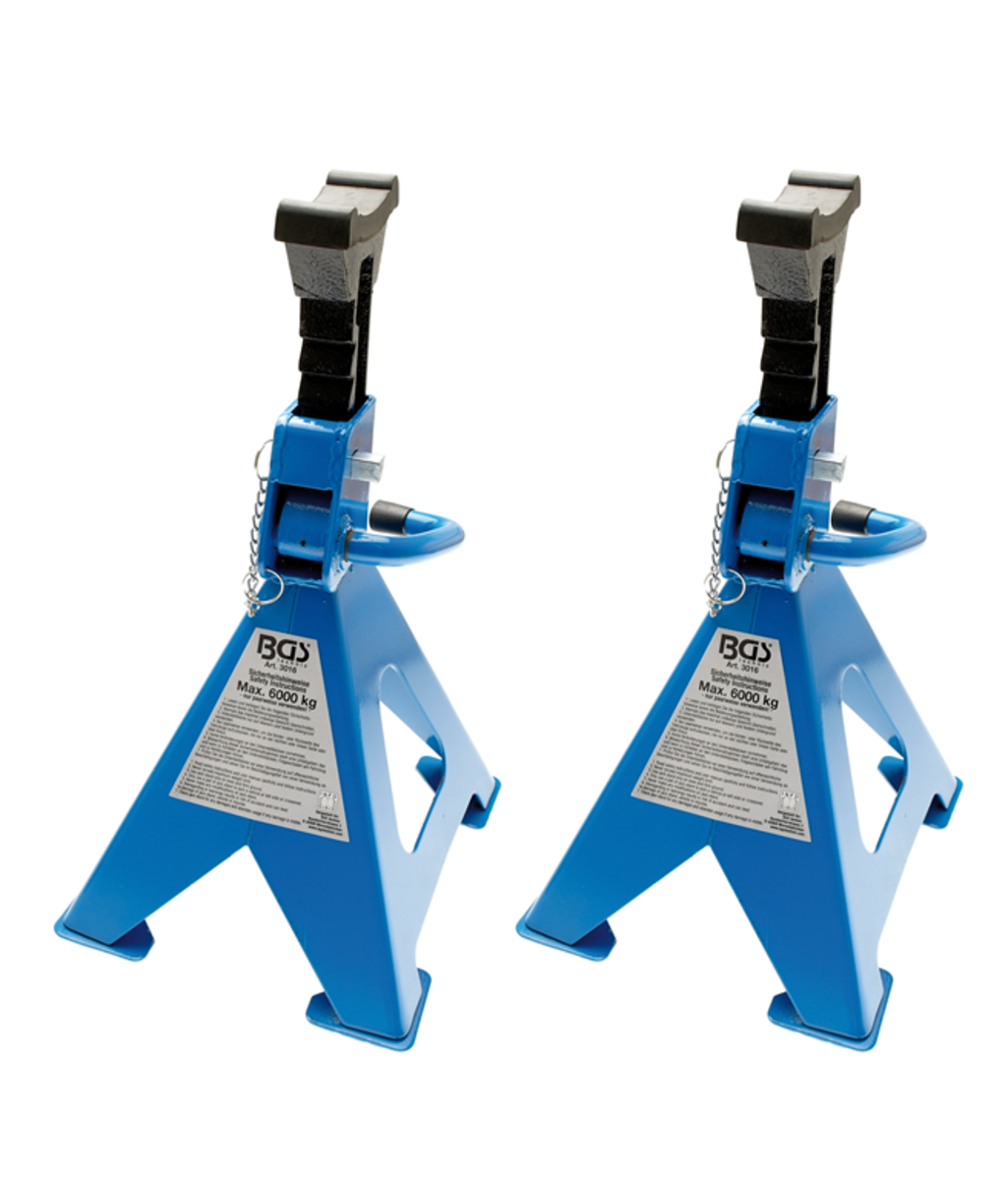 Set de 2 capre de sustinere cu capacitate 6 tone BGS Technic