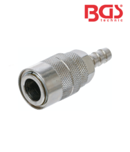 Cupla rapida pentru furtun cu auto-blocare 6mm / 1/4” BGS Technic 7058 Cupla rapida pentru furtun cu auto-blocare 6mm / 1/4” BGS Technic 7058